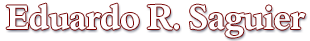 Eduardo R. Saguier Logo